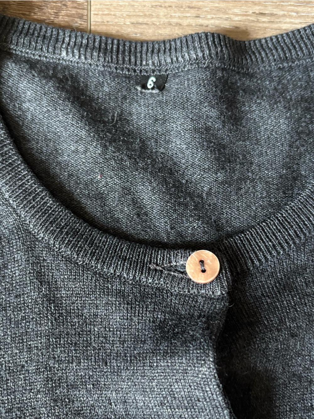 Gray Women's Cardigan - Picture 4 of 5